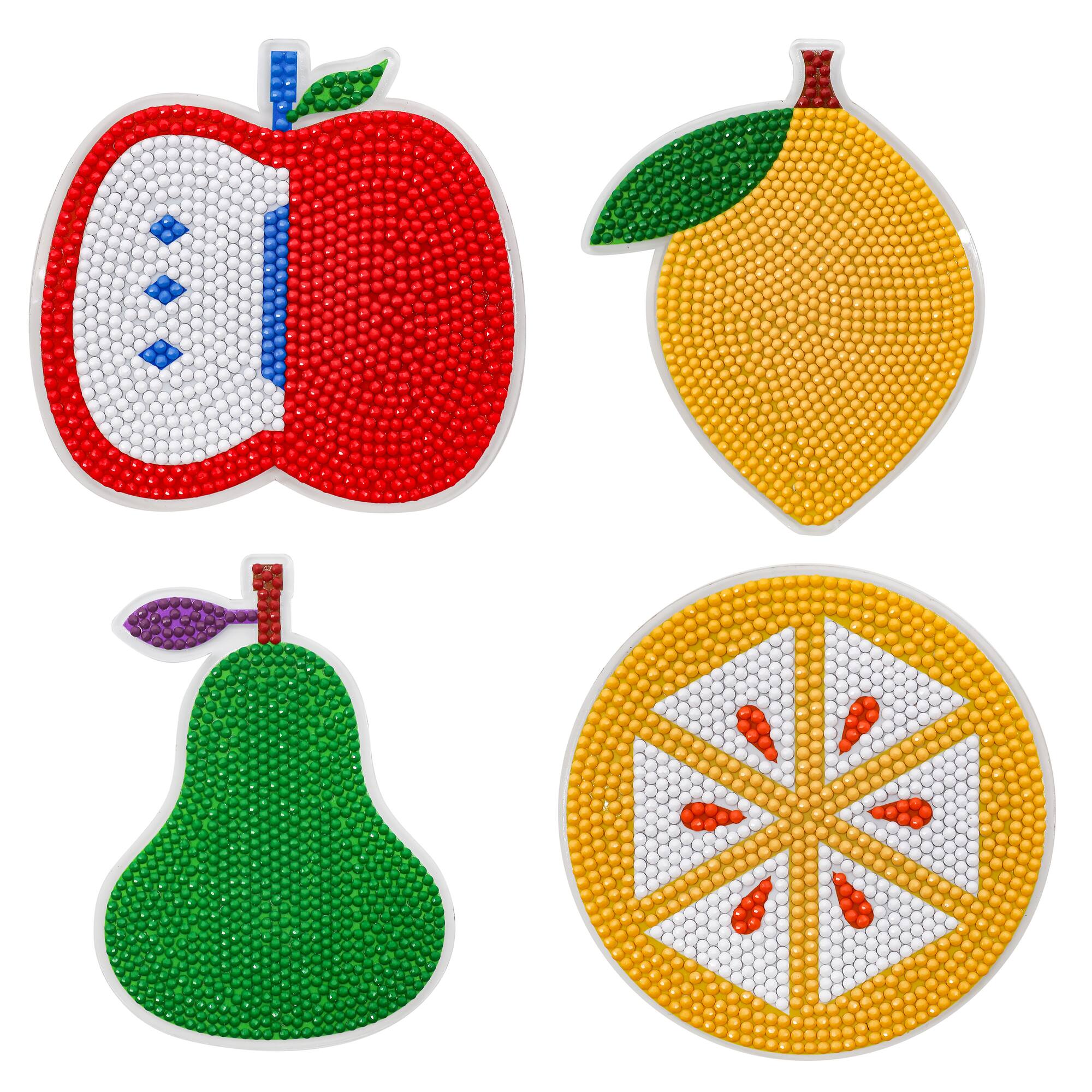 Jonathan Adler x Michaels Fruit Diamond Art Coaster Kit